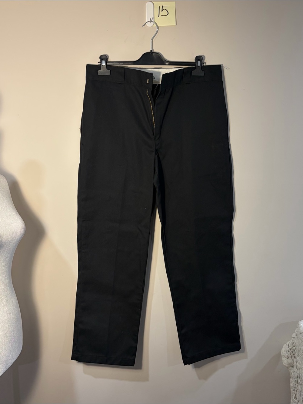Dickies Men's Black Straight Chino Pants